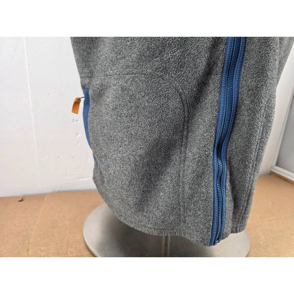 Patagonia Men's Karstens Vest Synchilla Fleece Gray Full Zip Outdoors Hiking XL